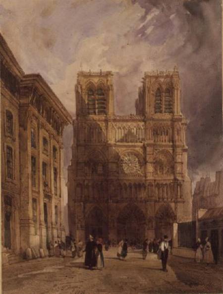 The Cathedral of Notre Dame, Paris von Thomas Shotter Boys
