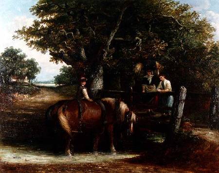 The Watering Place von Thomas Smythe