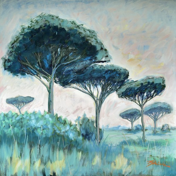 Pinien-Landschaft in der Camarque 5003 von Thomas Steinmetz