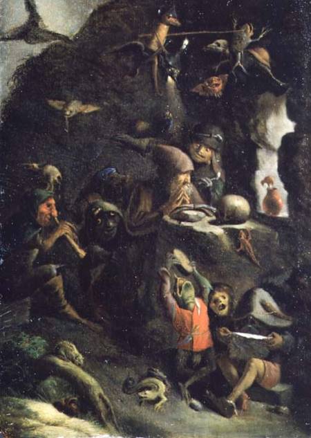 The Temptation of St. Anthony (panel) von Thomas van Apshoven