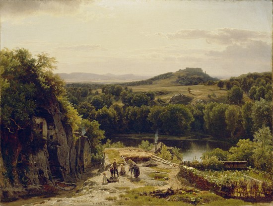 Landscape in the Harz Mountains von Thomas Worthington Whittredge