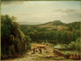 Landschaft im Harz 1853
