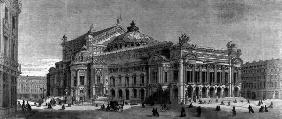 Paris, Opéra(Garnier),Modellansicht,1865