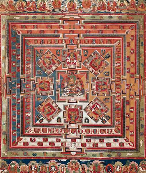 Mandala of Vaishravana von Tibetan Art