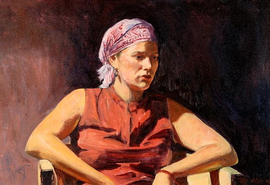Clementine, 2004 (oil on canvas)  von Tilly  Willis