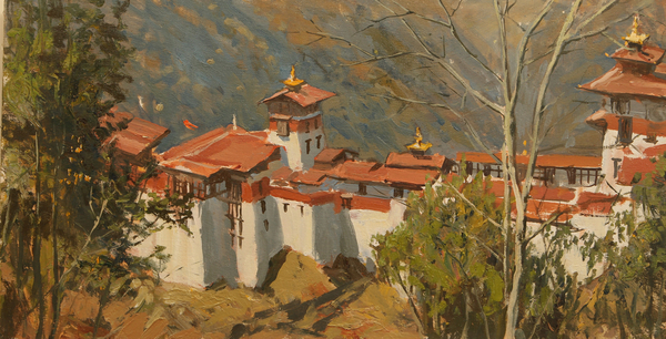Trongsa Dzong von Tim  Scott Bolton