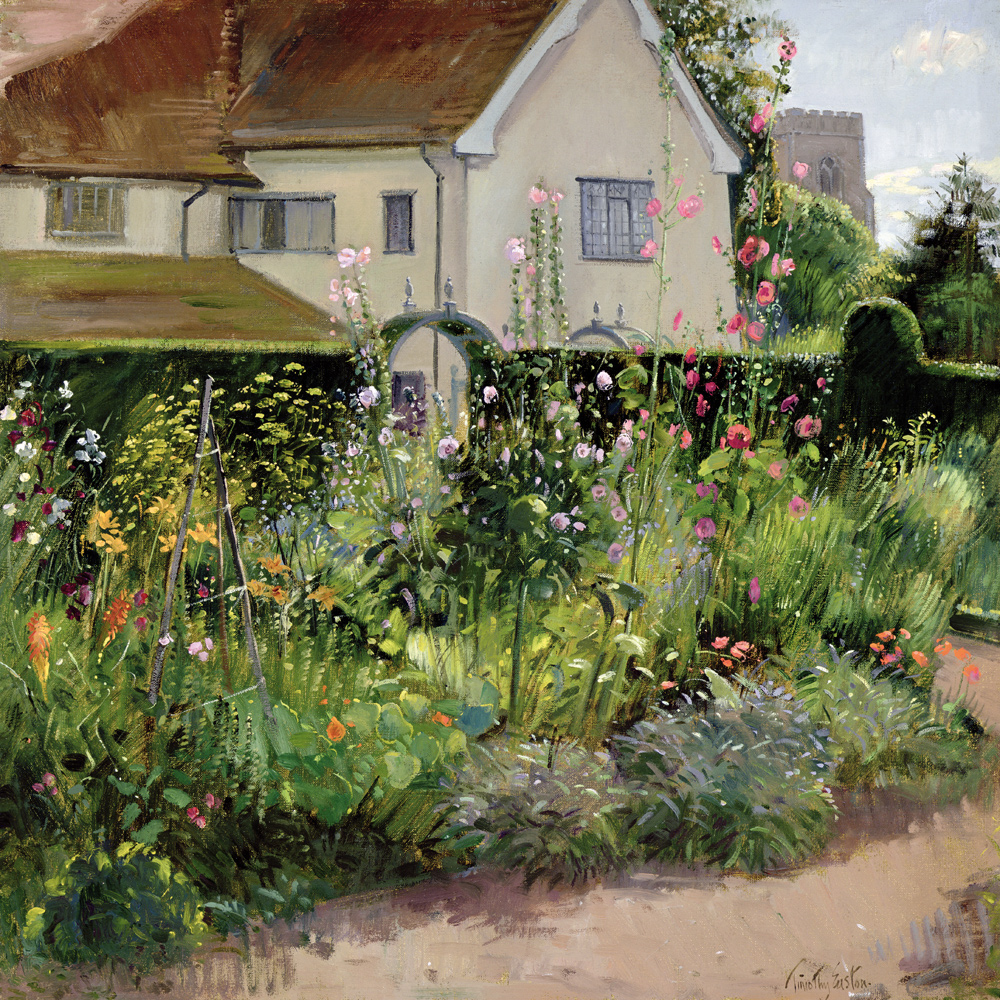 Corner of the Herb Garden   von Timothy  Easton