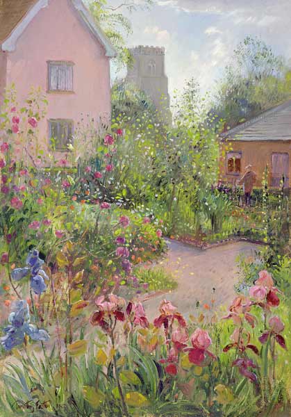 Herb Garden at Noon  von Timothy  Easton
