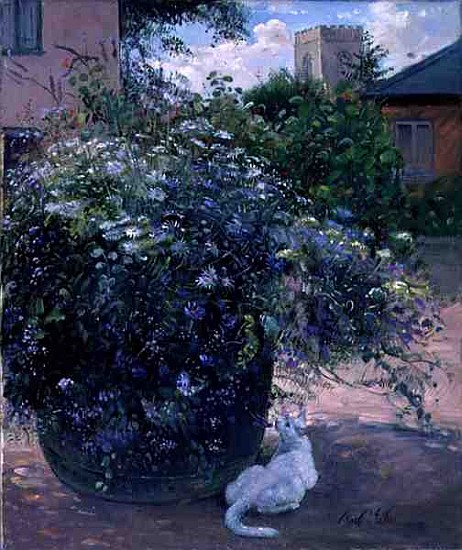 Bee Watching (oil on canvas)  von Timothy  Easton