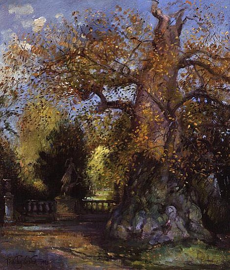 The Chestnut Avenue, Shrubland Park, Suffolk von Timothy  Easton