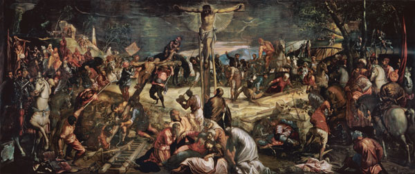 The Crucifixion of Christ von Tintoretto (eigentl. Jacopo Robusti)