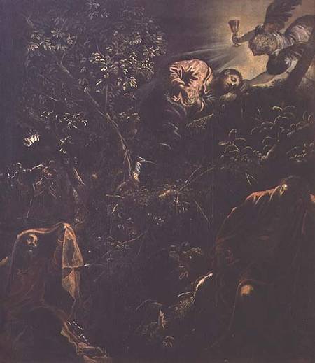 Christ in the Garden of Gethsemane von Tintoretto (eigentl. Jacopo Robusti)