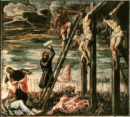 Crucifixion von Tintoretto (eigentl. Jacopo Robusti)
