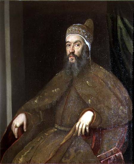 Doge Alvise Mocenigo (Doge from 1570-77) von Tintoretto (eigentl. Jacopo Robusti)