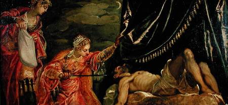Judith and Holofernes von Tintoretto (eigentl. Jacopo Robusti)
