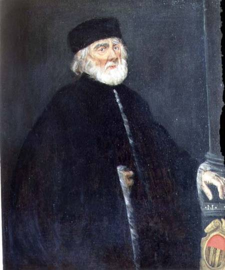 Portrait of the Procurator Nicolo Priuli von Tintoretto (eigentl. Jacopo Robusti)