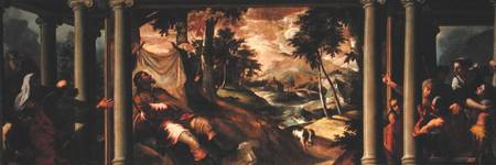 St. Roch Ill in the Desert von Tintoretto (eigentl. Jacopo Robusti)