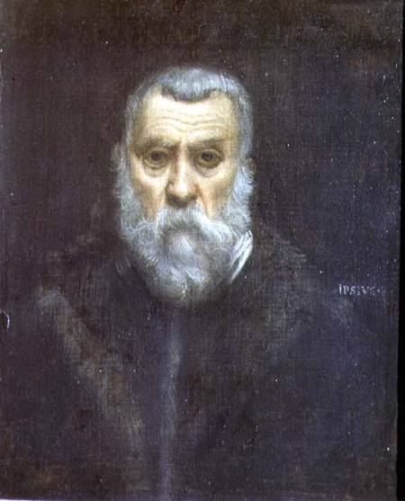 Self Portrait von Tintoretto (eigentl. Jacopo Robusti)