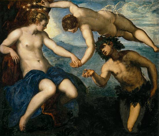 The Discovery of Ariadne von Tintoretto (eigentl. Jacopo Robusti)
