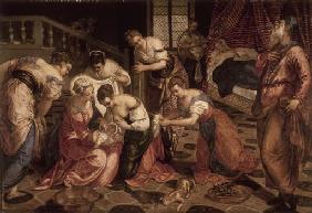 Tintoretto, Geburt Mariae 1554