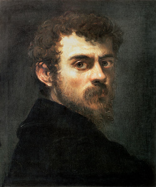 Self Portrait von Tintoretto (eigentl. Jacopo Robusti)
