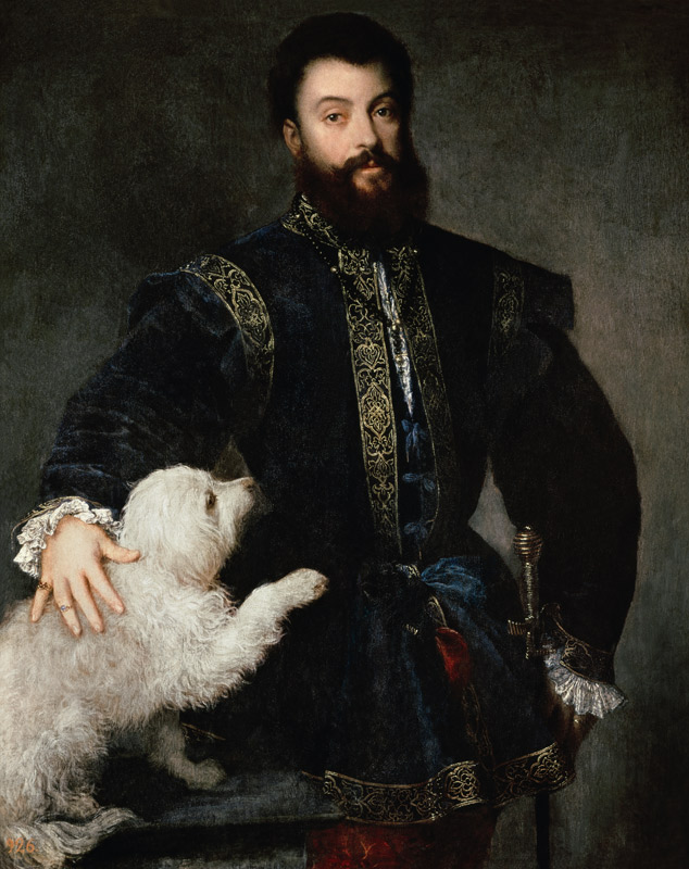 Federigo Gonzaga, Duke of Mantua von Tizian (Tiziano Vercellio/ Titian)