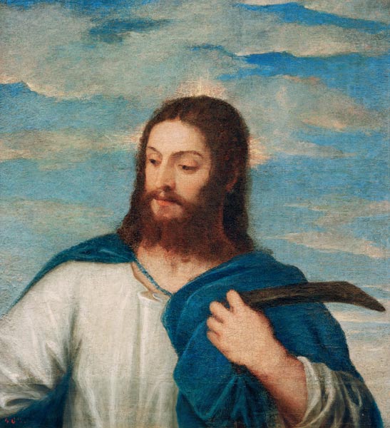 The Saviour von Tizian (Tiziano Vercellio/ Titian)