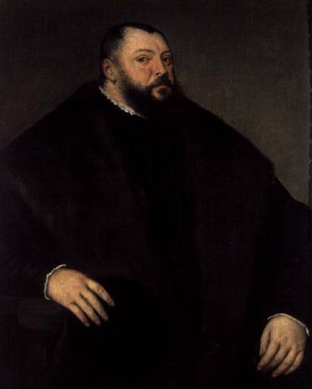 Elector Johann Freidrich ven Sachsen (1503-54) von Tizian (Tiziano Vercellio/ Titian)