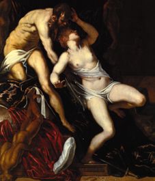 Lucrezia von Tizian (Tiziano Vercellio/ Titian)