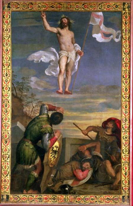 The Resurrection of Christ von Tizian (Tiziano Vercellio/ Titian)
