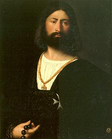 Bildnis eines Malteserritters  Um 1510