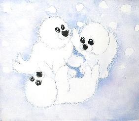 Snow Babies, 2005 (w/c on paper) 