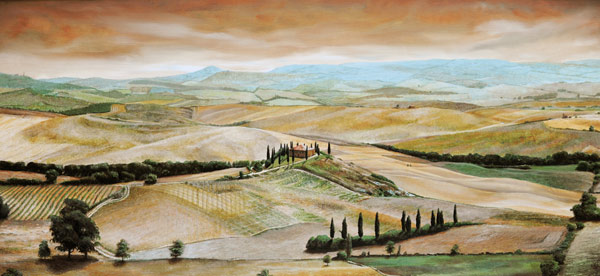 Belvedere, Tuscany von Trevor  Neal