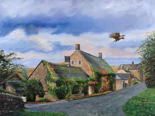 Ivy Cottage Beeley, Chatsworth, Derbyshire von Trevor  Neal