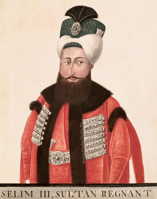 Sultan Selim III (1761-1808) 18th-19th century von Turkish School