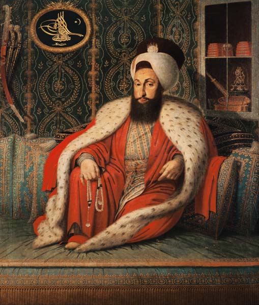Sultan Mahmud I of Turkey (1696-1754) von Turkish School
