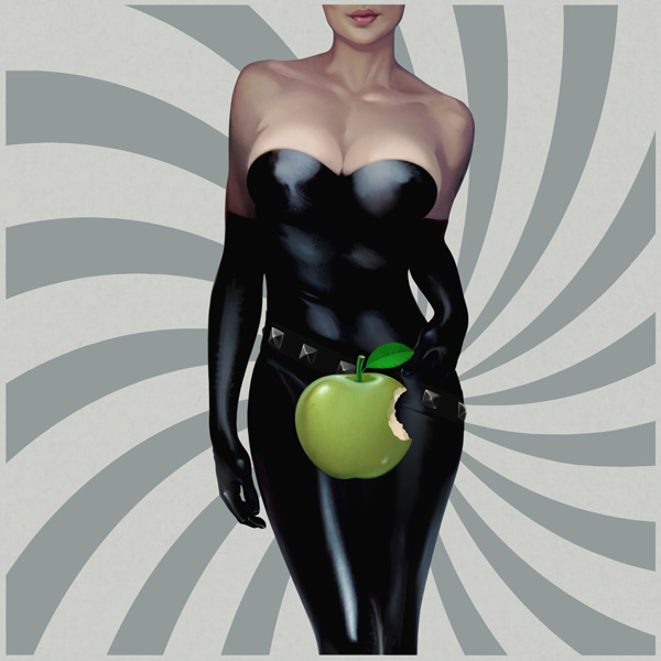 Green Apple Swirl von Udo Linke