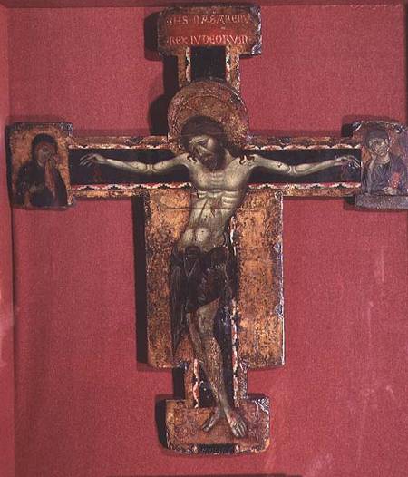 Cross with the Crucified Christ von Ugolino di Tedice