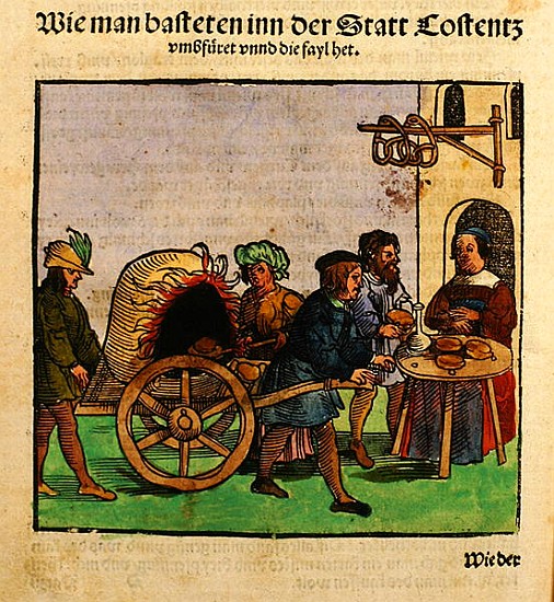 How they made bread at the Council of Constance, from ''Chronik des Konzils von Konstanz'' von Ulrich von Richental