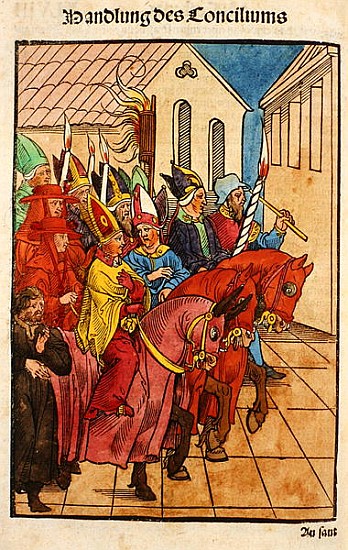 The Council of Constance, from ''Chronik des Konzils von Konstanz'' von Ulrich von Richental
