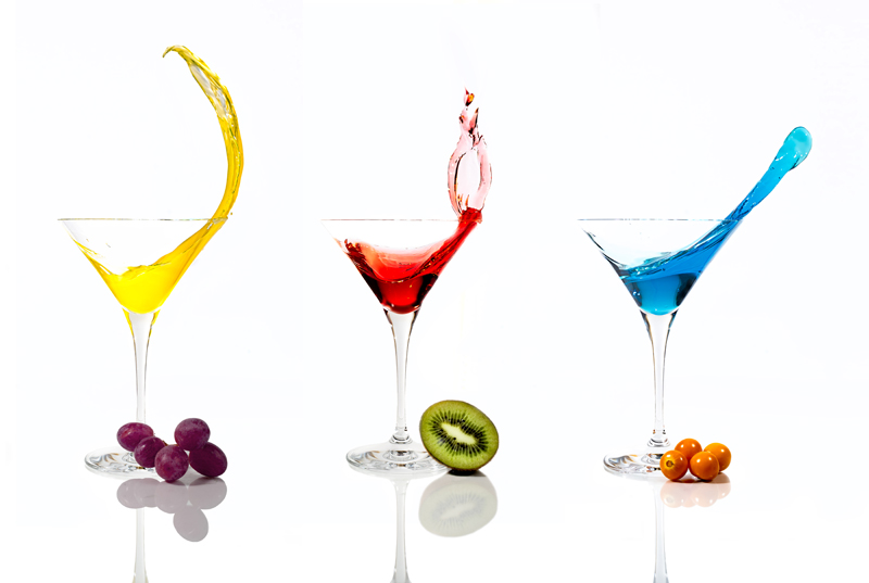 Cocktails and Fruit von Ulrike Leinemann