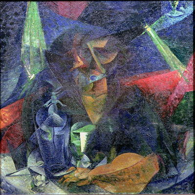 Composition with Figure of a Woman, 1912 (oil on canvas) von Umberto Boccioni