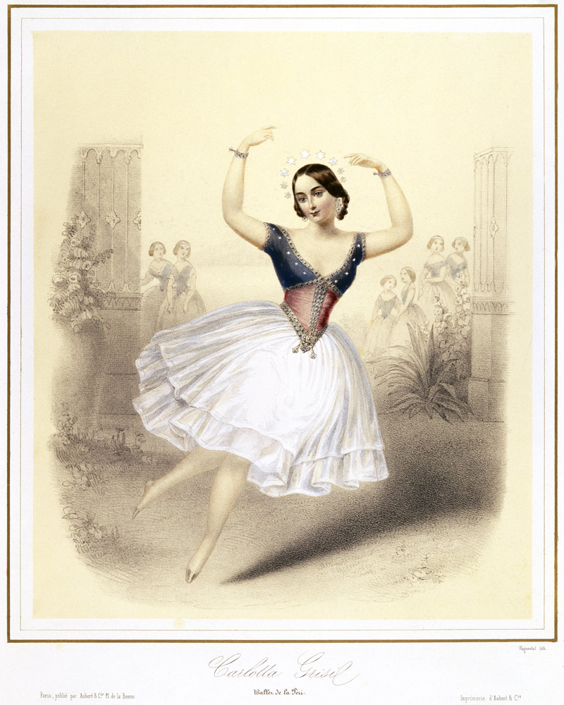 Carlotta Grisi als Giselle von Unbekannter Künstler