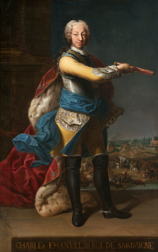 Karl Emanuel III. (1701-1773), Herzog von Savoyen und König von Sardinien von Unbekannter Künstler