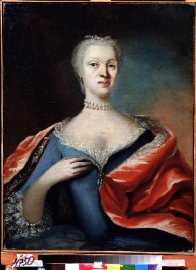 Bildnis Charlotte Christine, Prinzessin von Braunschweig-Wolfenbüttel, Zarewna von Russland (1694-17