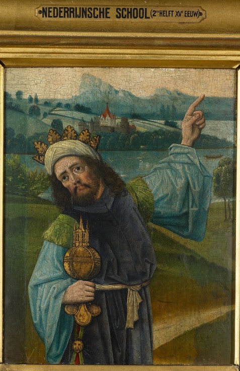 Caspar, einer der heiligen drei Könige von Unbekannter Künstler