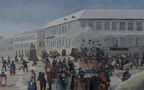 Das Attentat auf den Kaiser Alexander II. am 13. März 1881