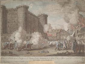 Der Sturm auf die Bastille am 14. Juli 1789 1789