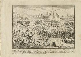Die Belagerung der Festung Anapa am 23. Juni 1828