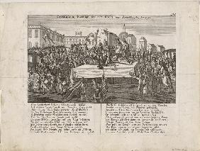 Die Hinrichtung Ludwig des XVI. am 21. Januar 1793 1793